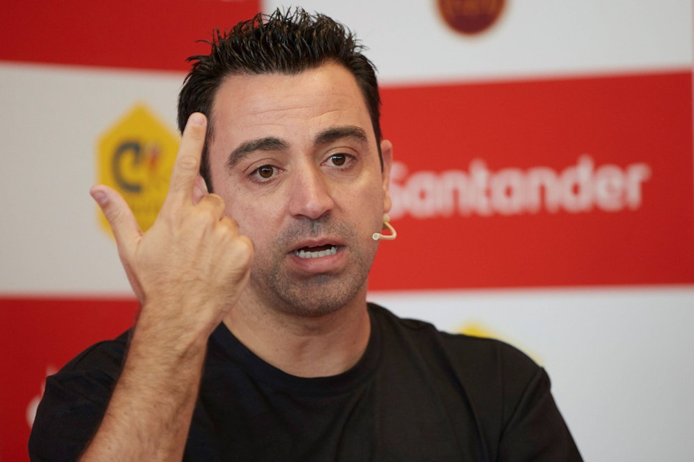Xavi Hernandez enthüllt seine erste Amtshandlung. 
