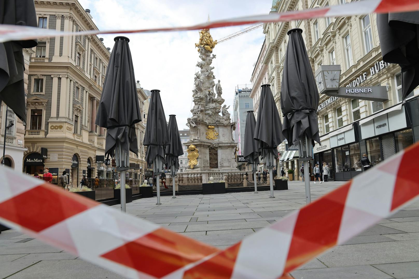 Stadt Wien im Corona-Lockdown im Herbst 2020. Bald könnten ähnliche Szenen blühen. (Symbolbild) <br>