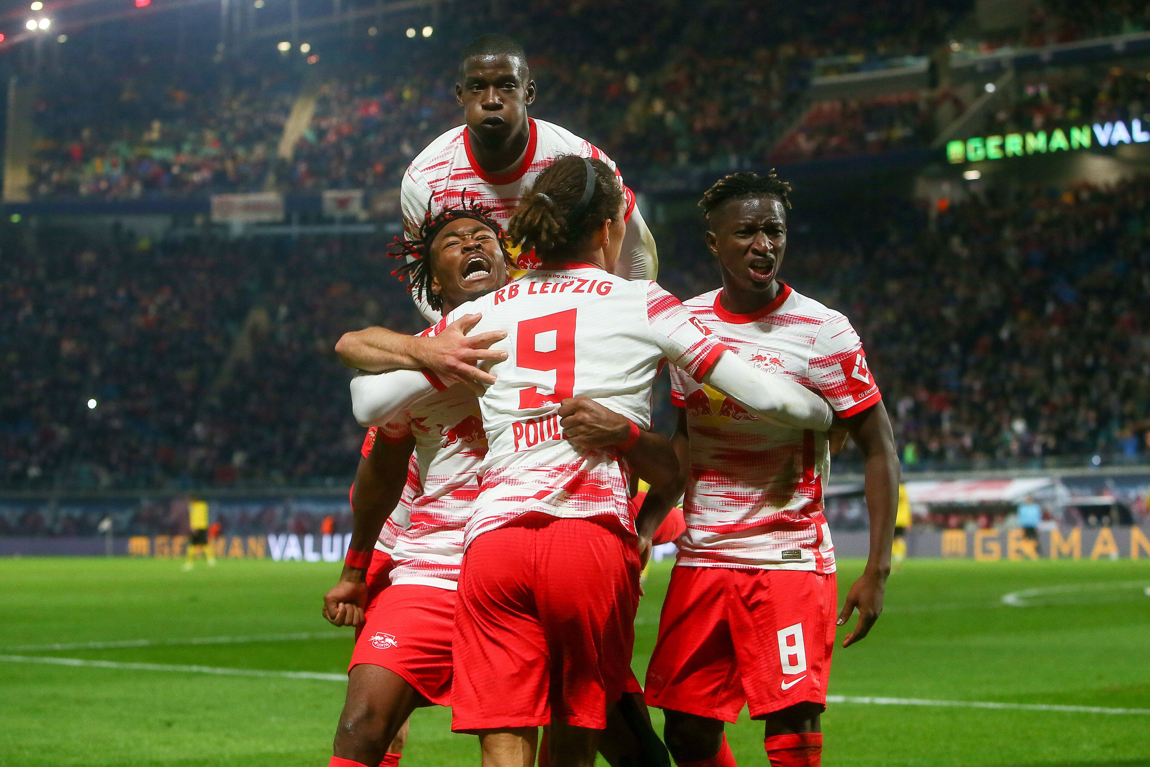 RBL Eipzig schlägt Borussia Dortmund. 