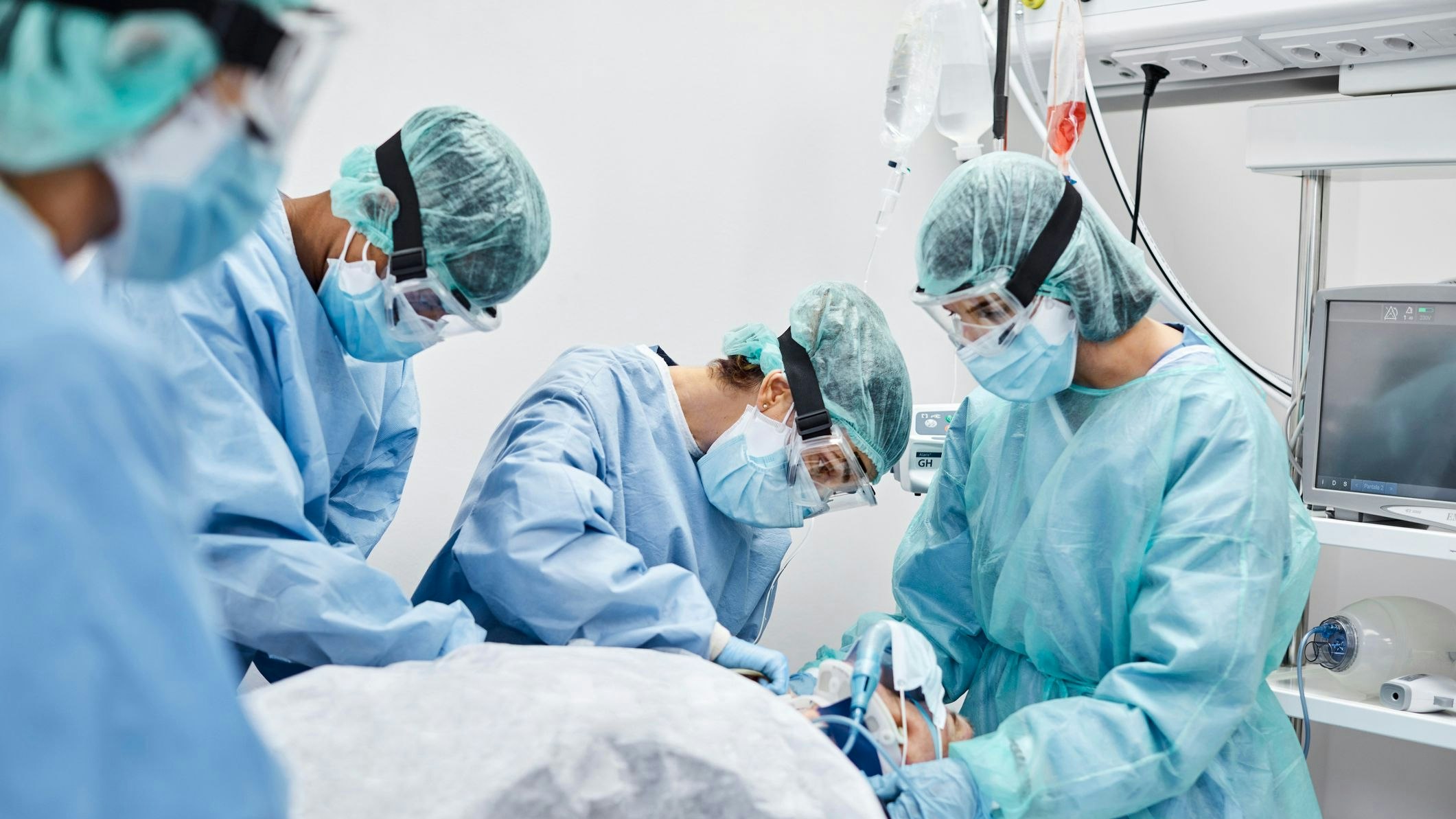 Die Intensivstationen füllen sich mit immer mehr Covid-19-Patienten.