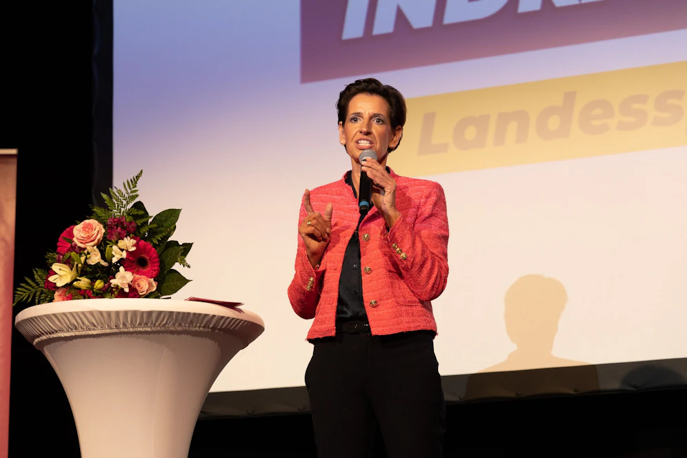 Indra Collini wurde als Landessprecherin der Neos wiedergewählt.