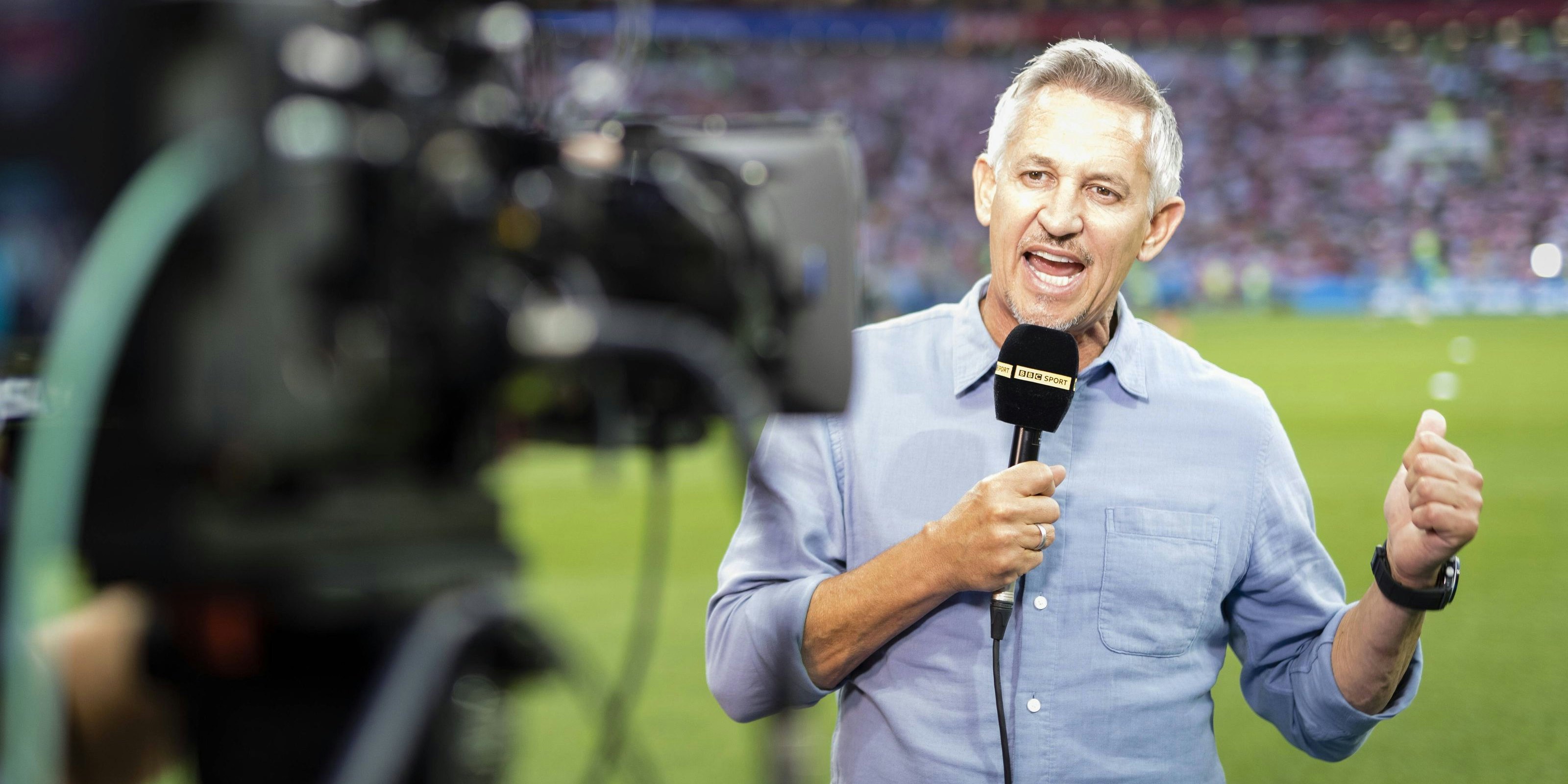 Gary Lineker im Einsatz für die BBC
