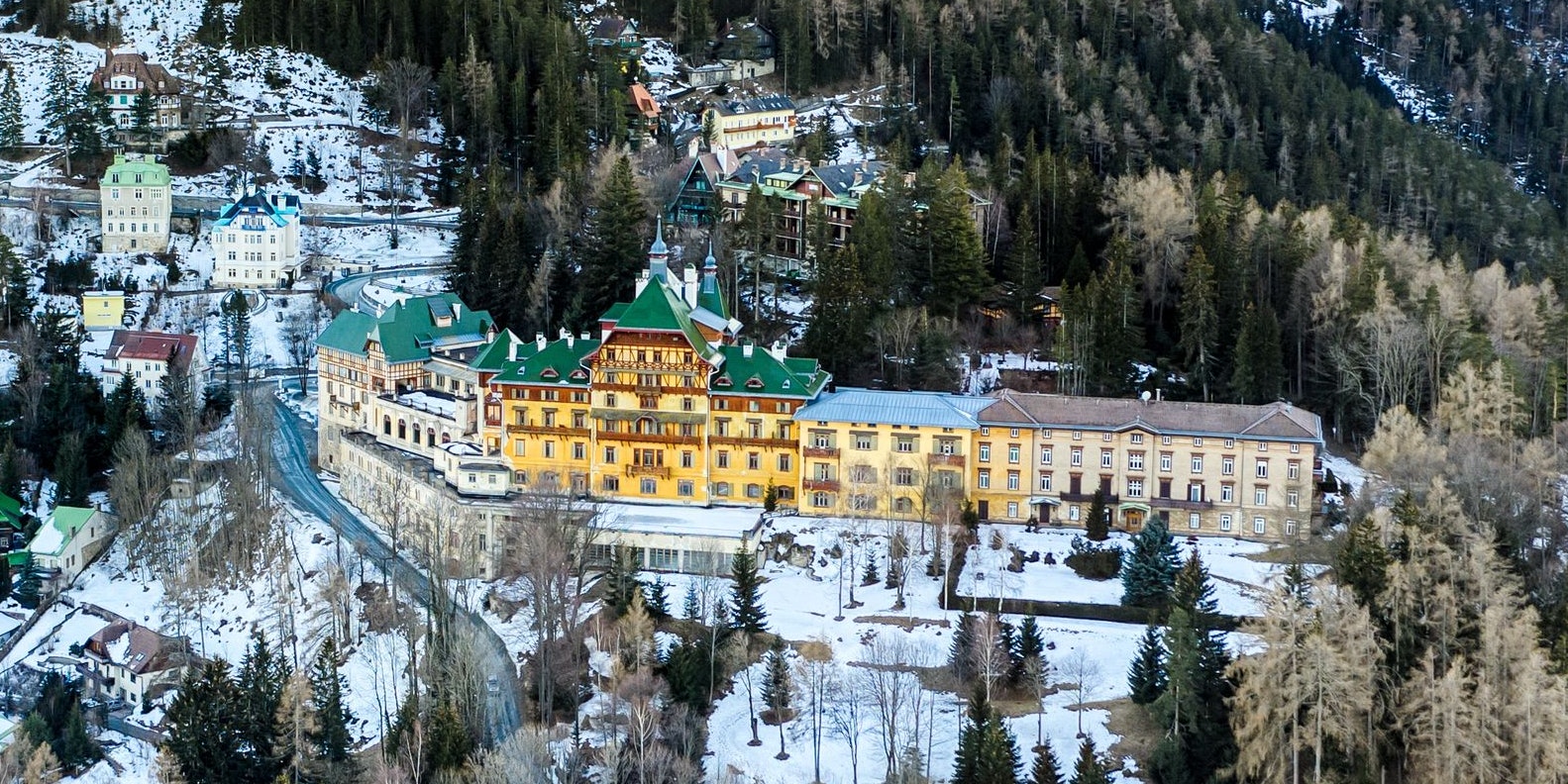 Das Südbahnhotel am Semmering.