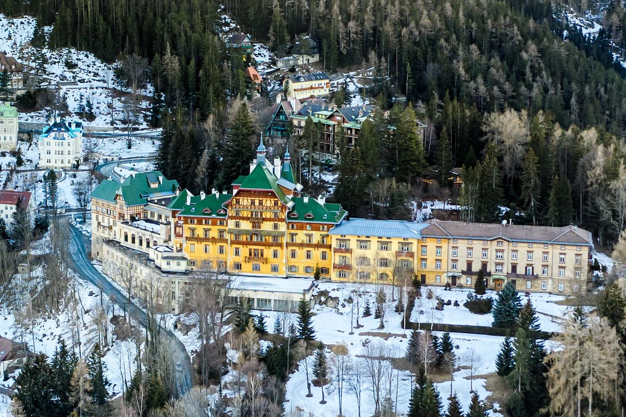Das Südbahnhotel am Semmering.