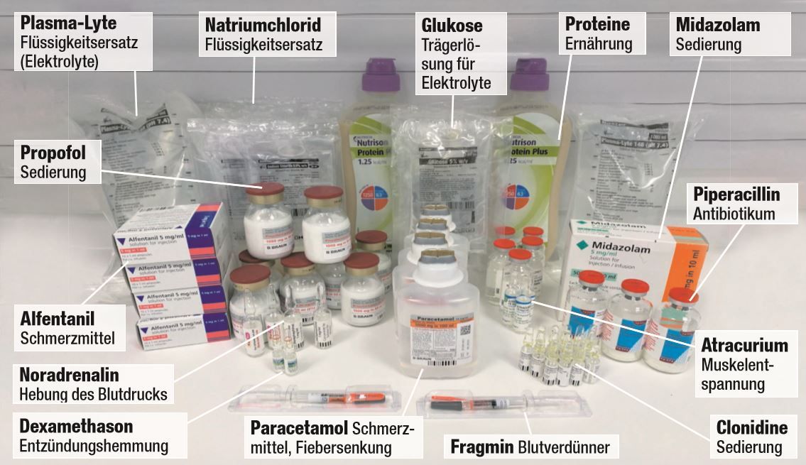 Das bekommt ein Intensivpatient pro Tag