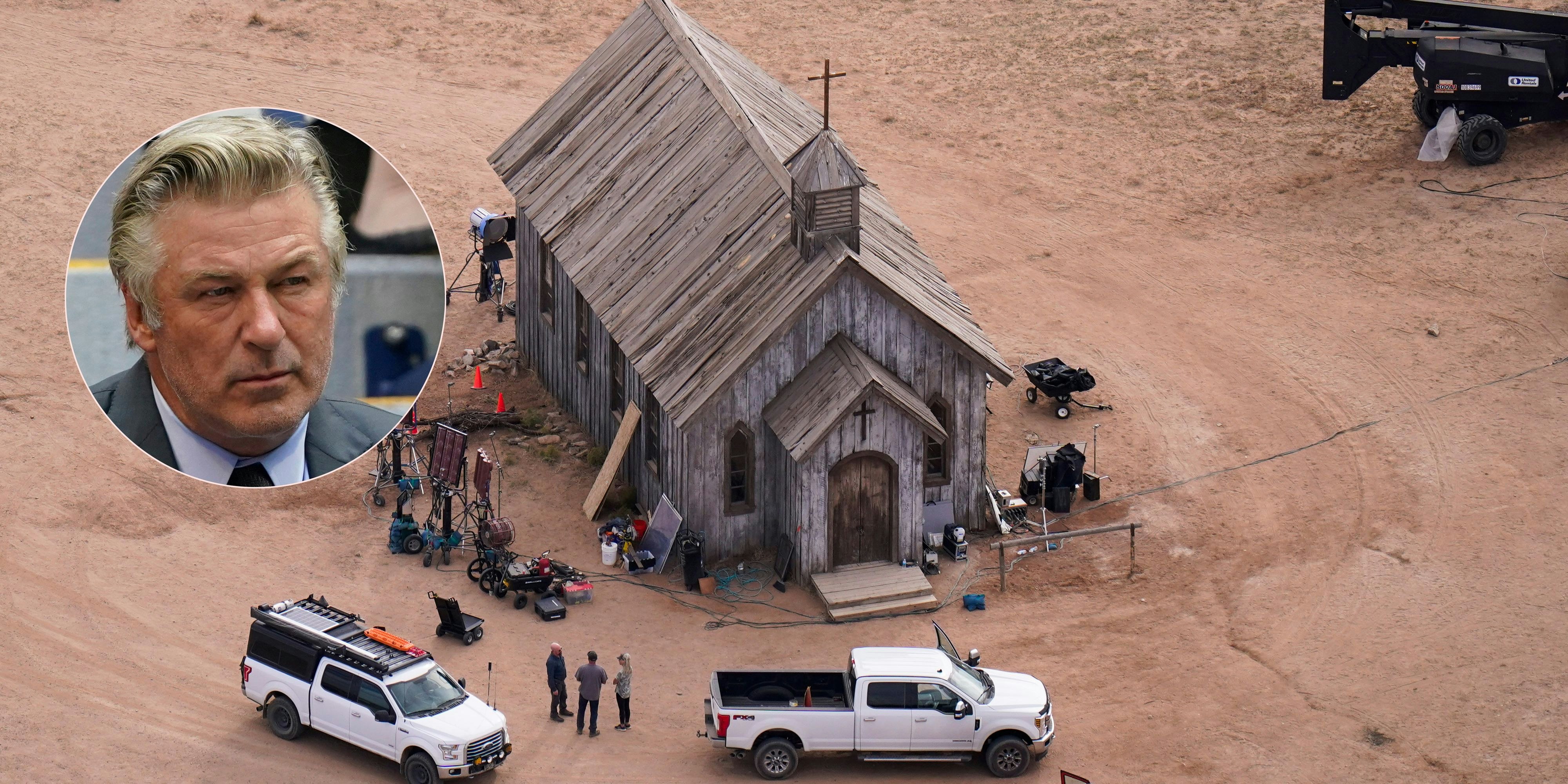 Alec Baldwin, Bild vom "Rust"-Set