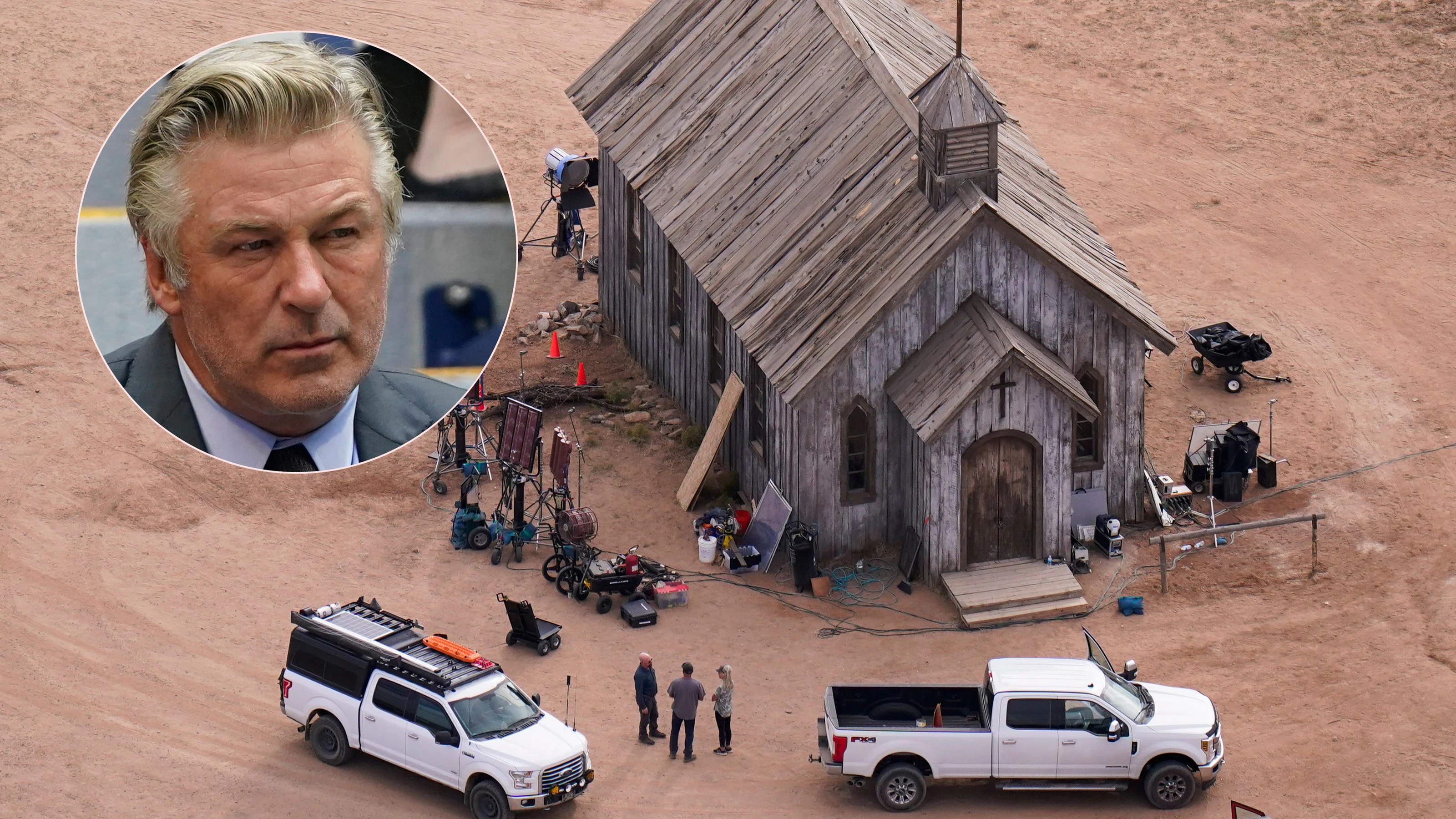 Alec Baldwin, Bild vom "Rust"-Set