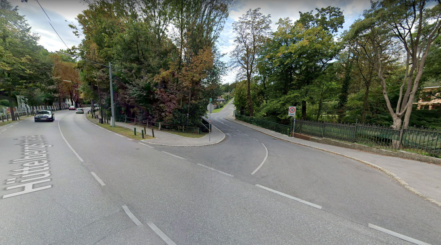 An dieser Kreuzung in Penzing passierte der tödliche Unfall.