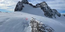 Skifahrer (40) stürzte 12 Meter tief in Gletscherspalte