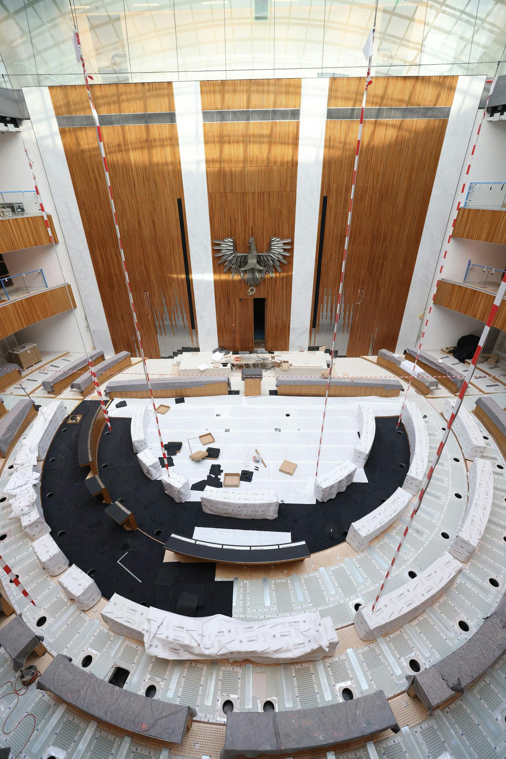 Der neue Plenarsaal