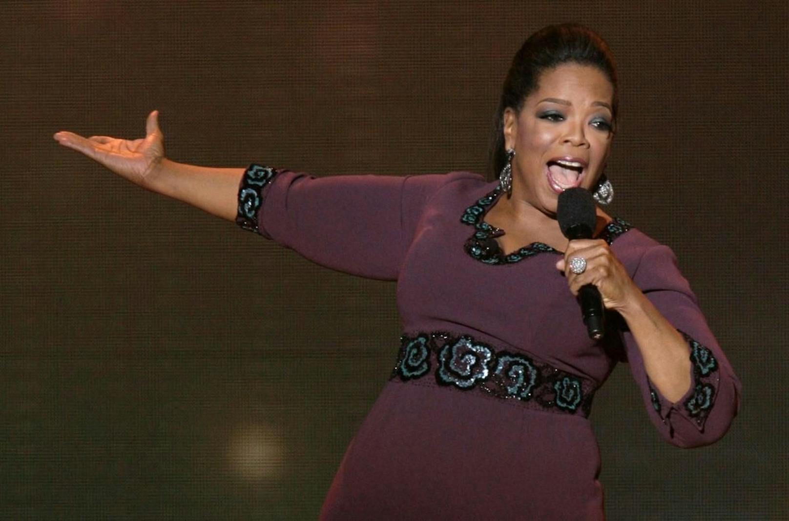 … und die TV-Moderatorin Oprah Winfrey.