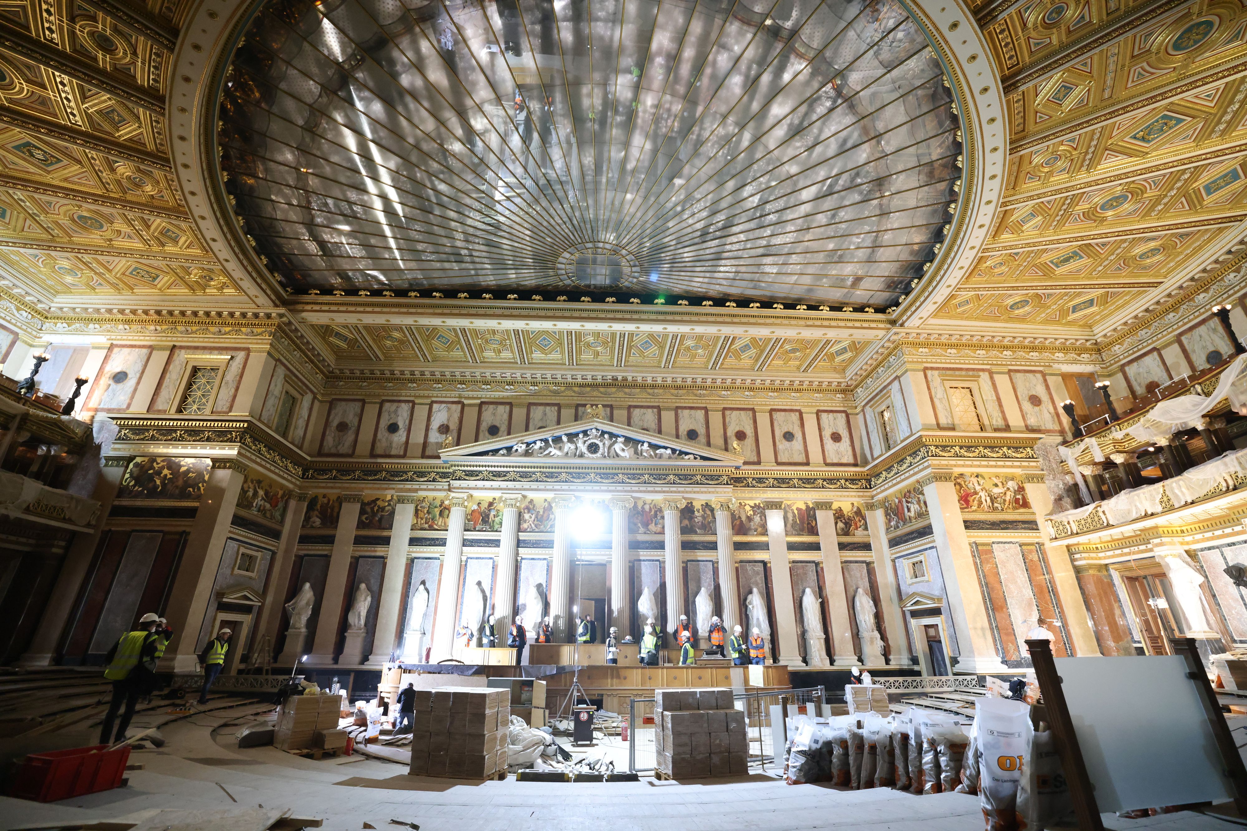 Der renovierte Saal der Bundesversammlung