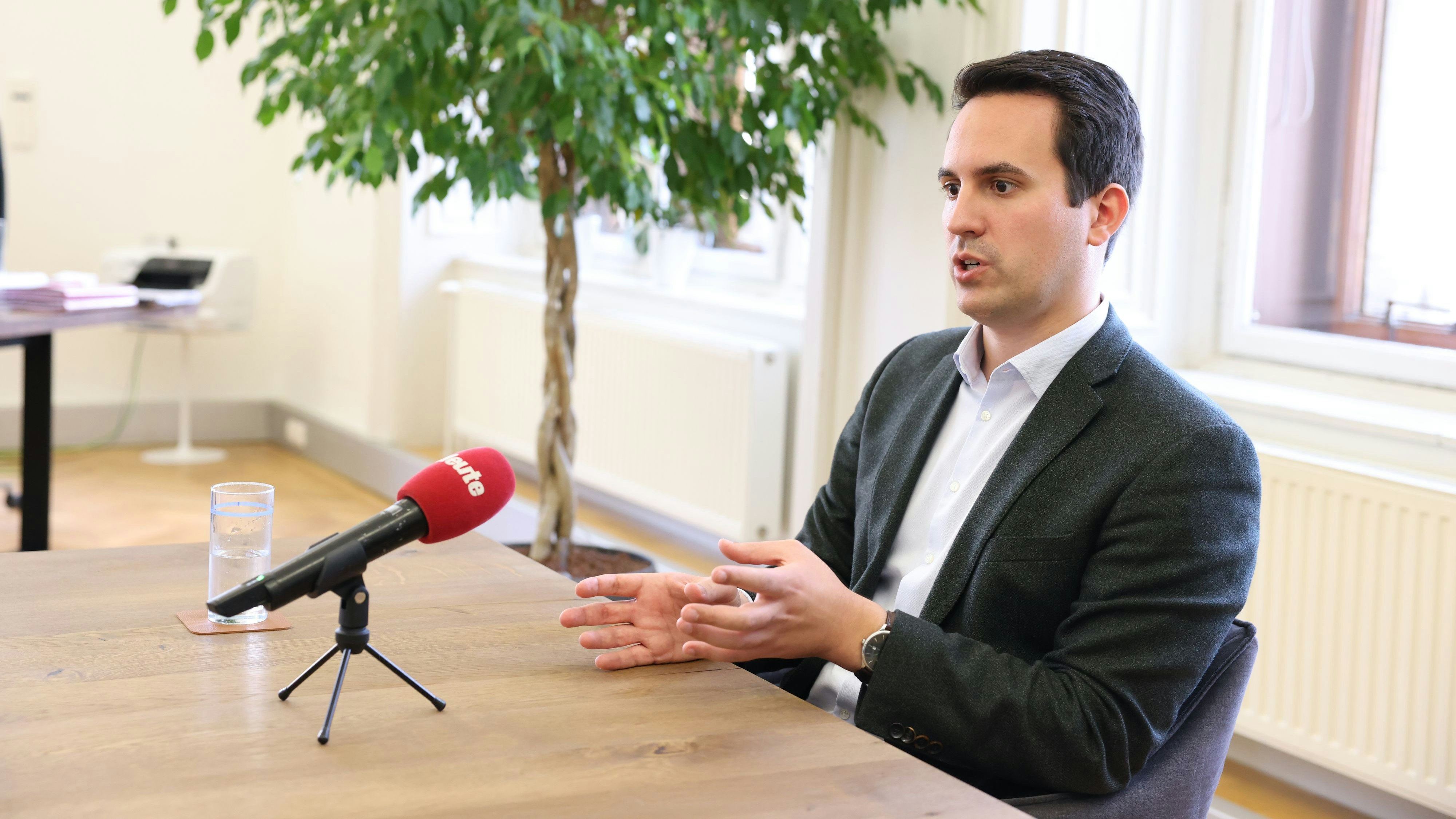 Bildungsstadtrat und Vizebürgermeister Christoph Wiederkehr (Neos).&nbsp;