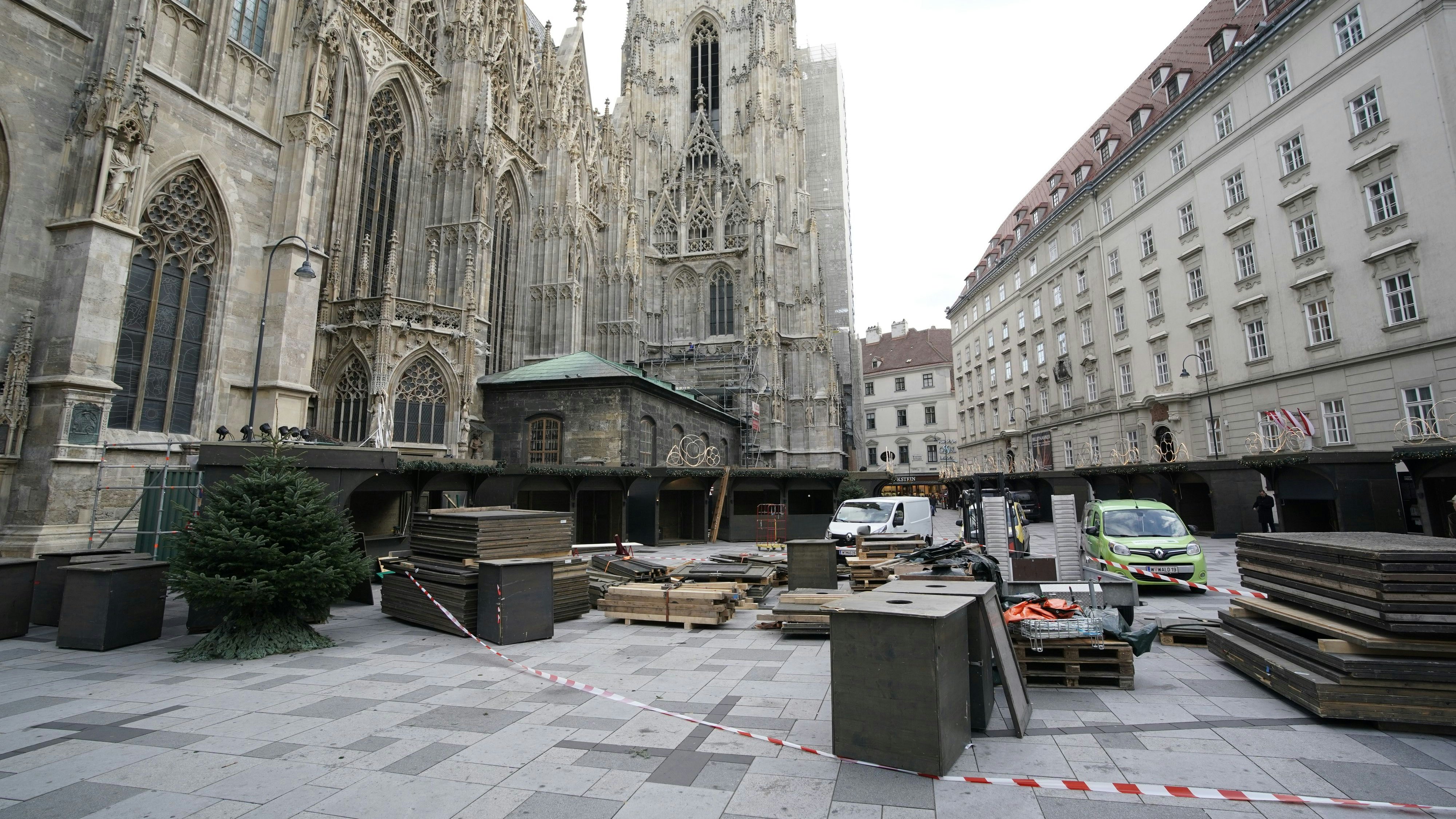 ...gibt es jedoch noch viel zu tun. Die Aufbauarbeiten laufen auf Hochtouren.
