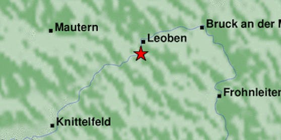 Ein Erdbeben erschütterte am Montagvormittag Leoben, ein zweites folgte.