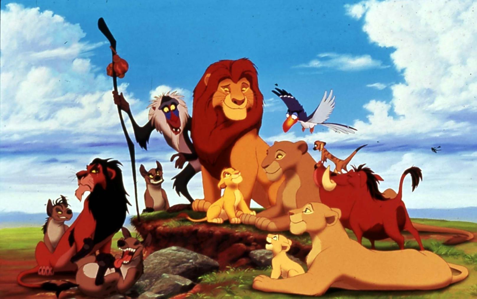 Der Zeichentrickfilm "König der Löwen" erschien 1994.