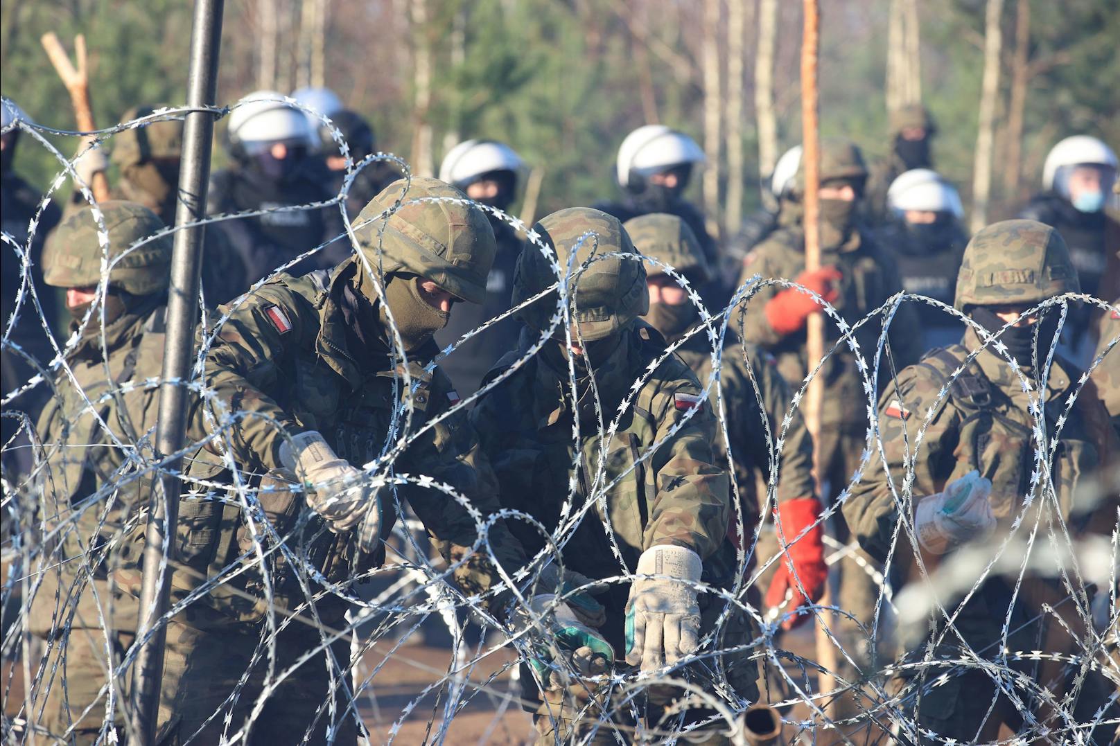 Der betreffende Grenzübergang wurde mittlerweile geschlossen.