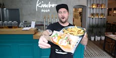 Chimichanga! Run auf Burritos im Wiener "Kimbo Dogs"