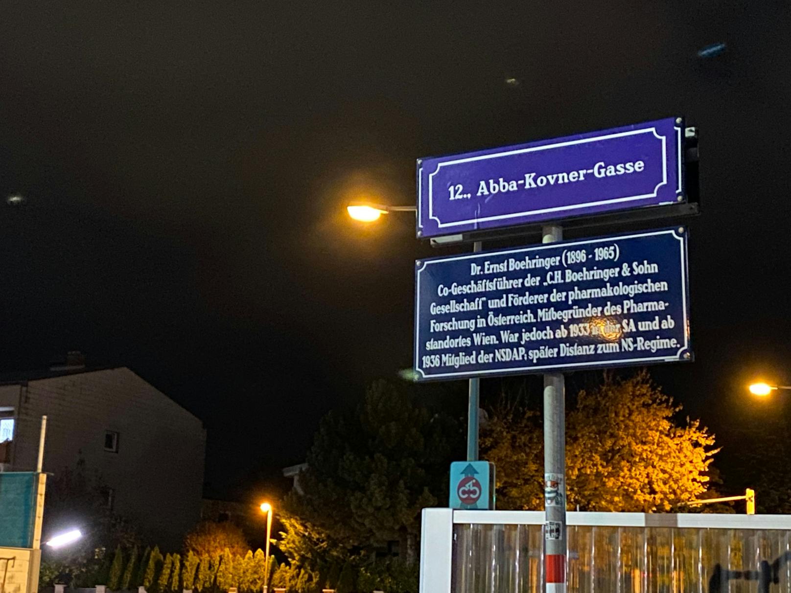 23 Wiener Straßen bekamen über Nacht neue Namen verpasst.