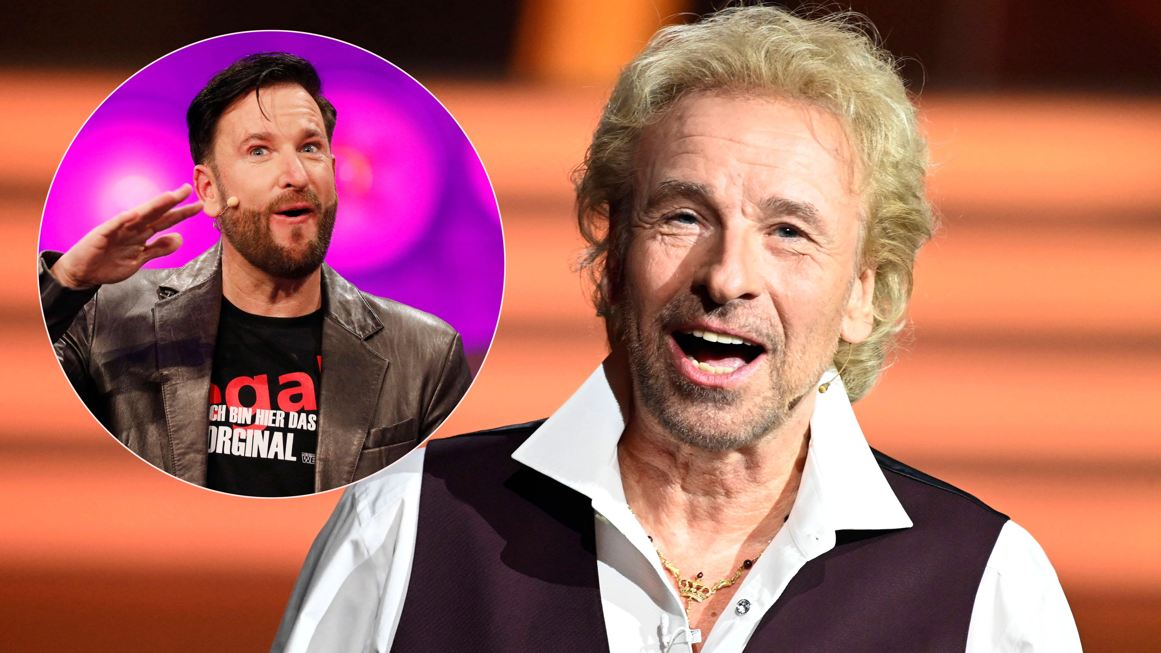 Michael Wendler und Thomas Gottschalk