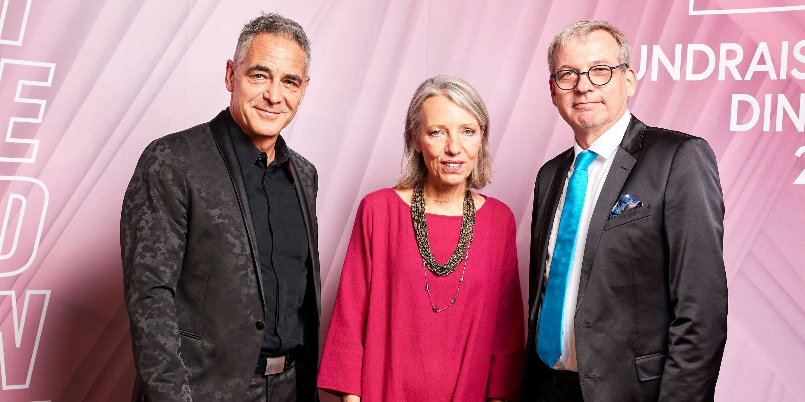 Christian Clerici, Stella Rollig und Wolfgang Bergmann