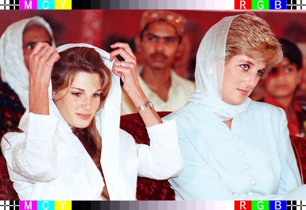 Jemima Khan und Lady Di kannten sich gut.