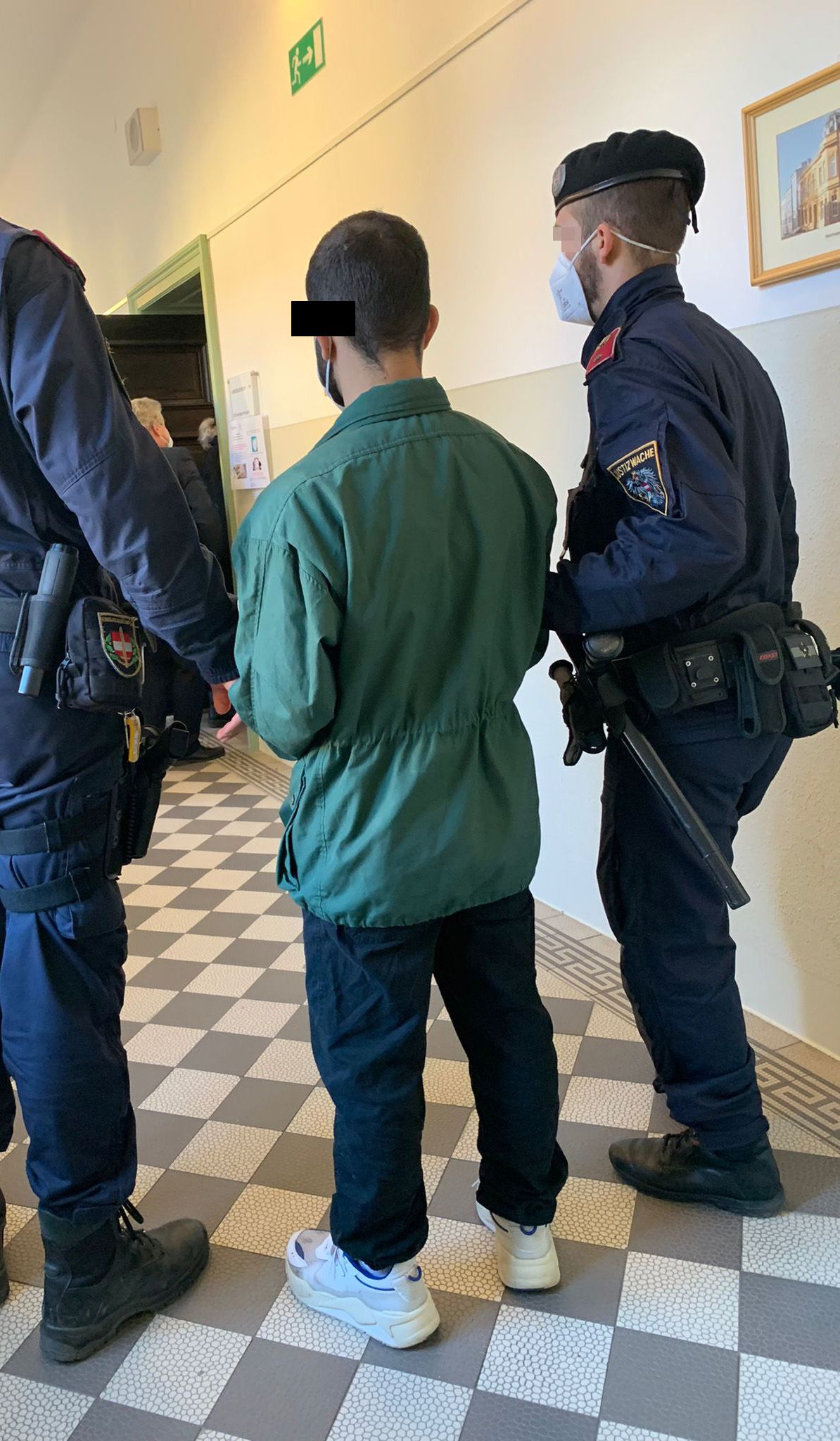 Der 16-jährige Angeklagte