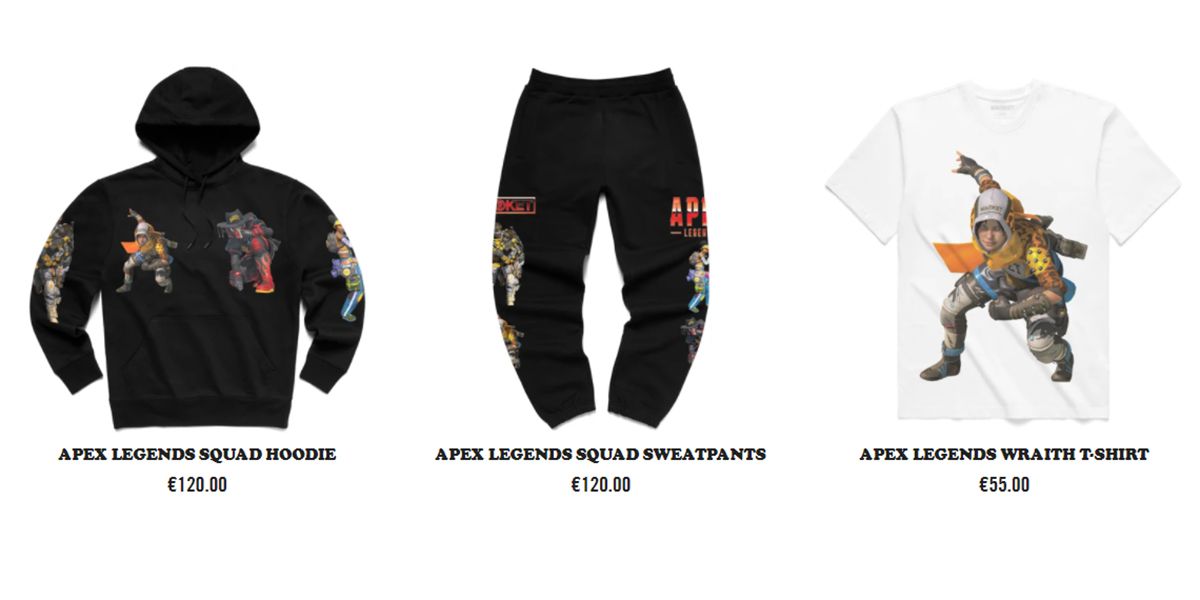 Apex Legends und das Label Market kollaborieren - exklusive Skins für das Spiel und Outfits für das wahre Leben