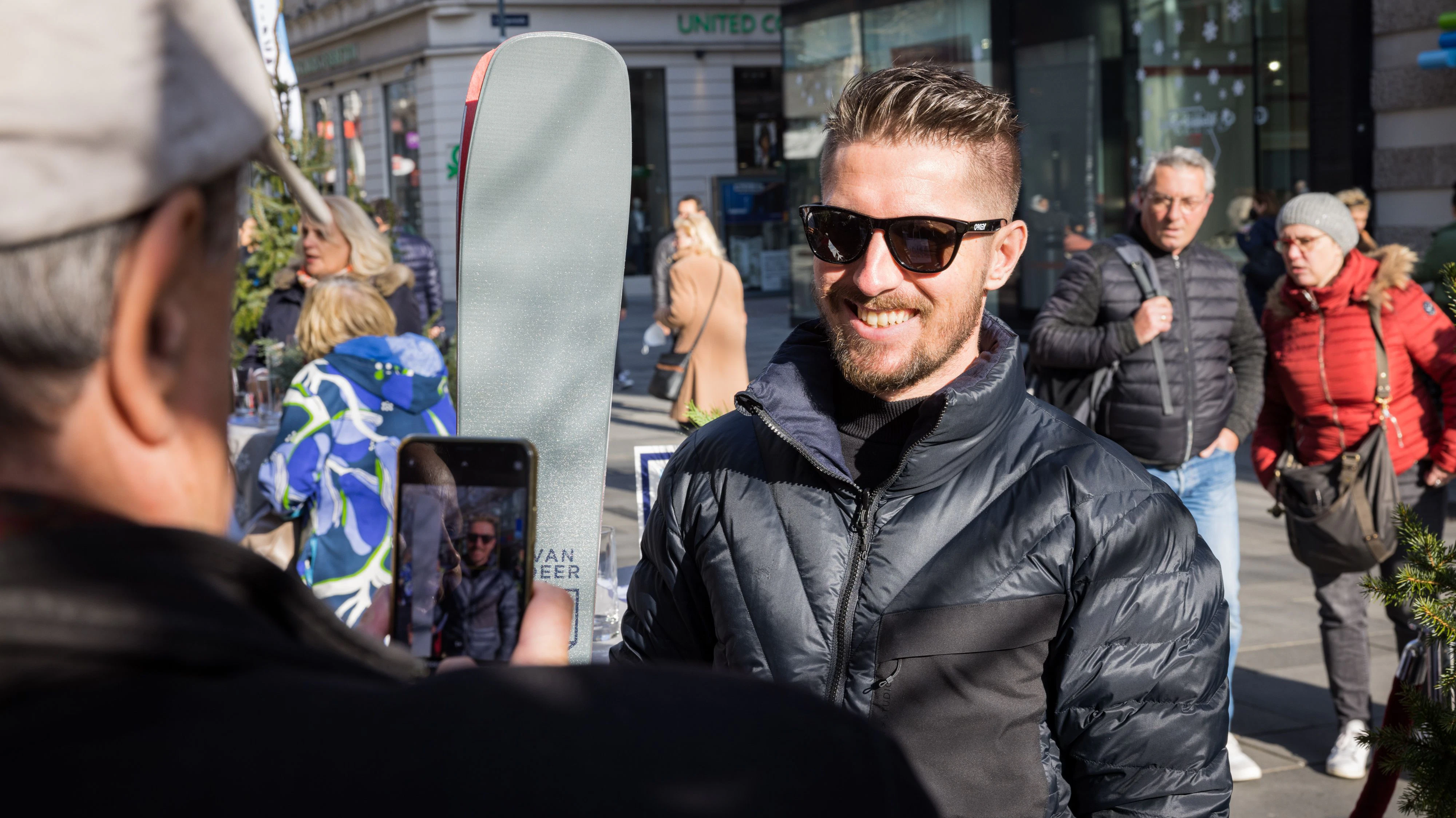 Marcel Hirscher bei der "Winter Ouvertüre" in Wien
