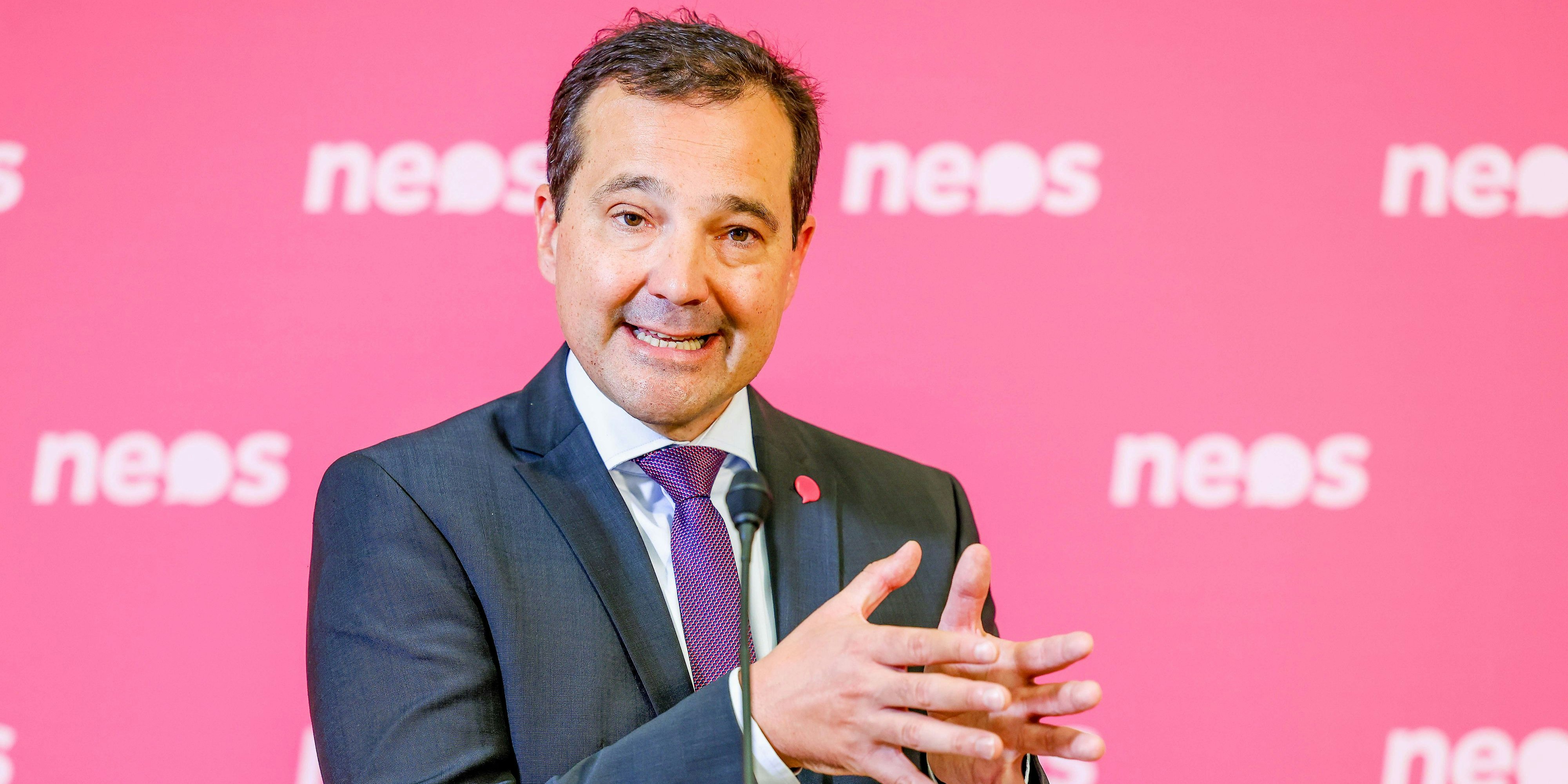 Der stellvertretende Neos-Klubobmann Gerald Loacker