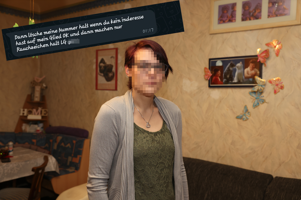 Jasmin L. (30) hielt die Situation nicht aus und kündigte.