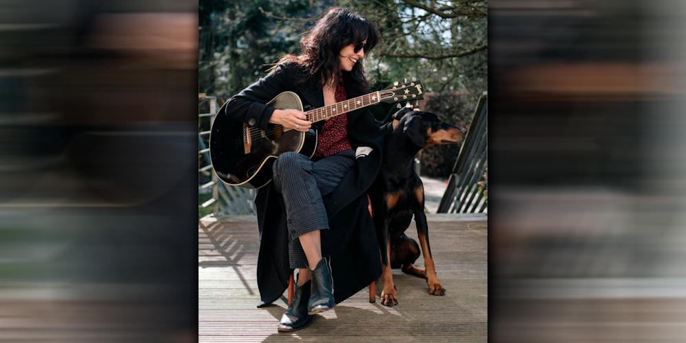 Nena mit ihrer Hündin auf Insta.