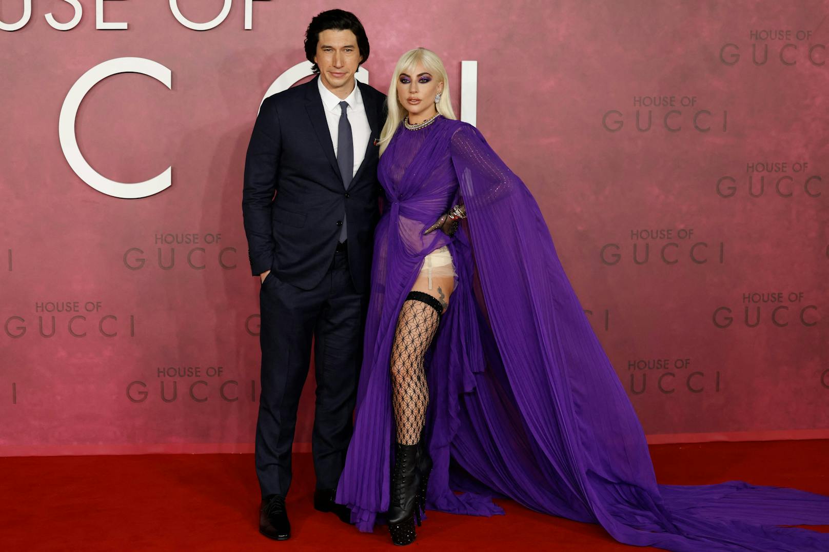 Im Film "House of Gucci" spielt Lady Gaga die mordende Ehegattin, auf dem Red Carpet die Exhibitionistin.