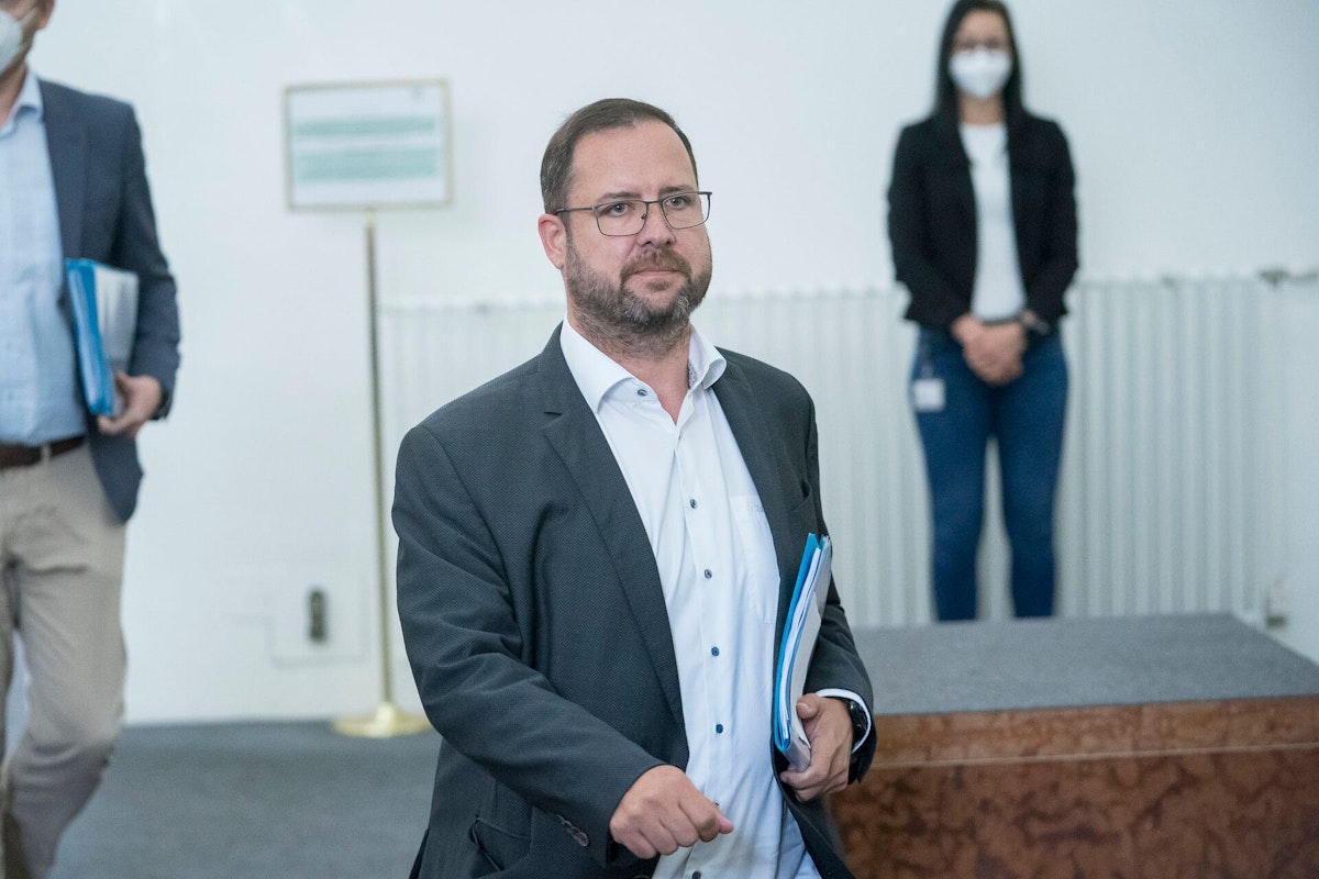FPÖ-Mediensprecher  Christian Hafenecker