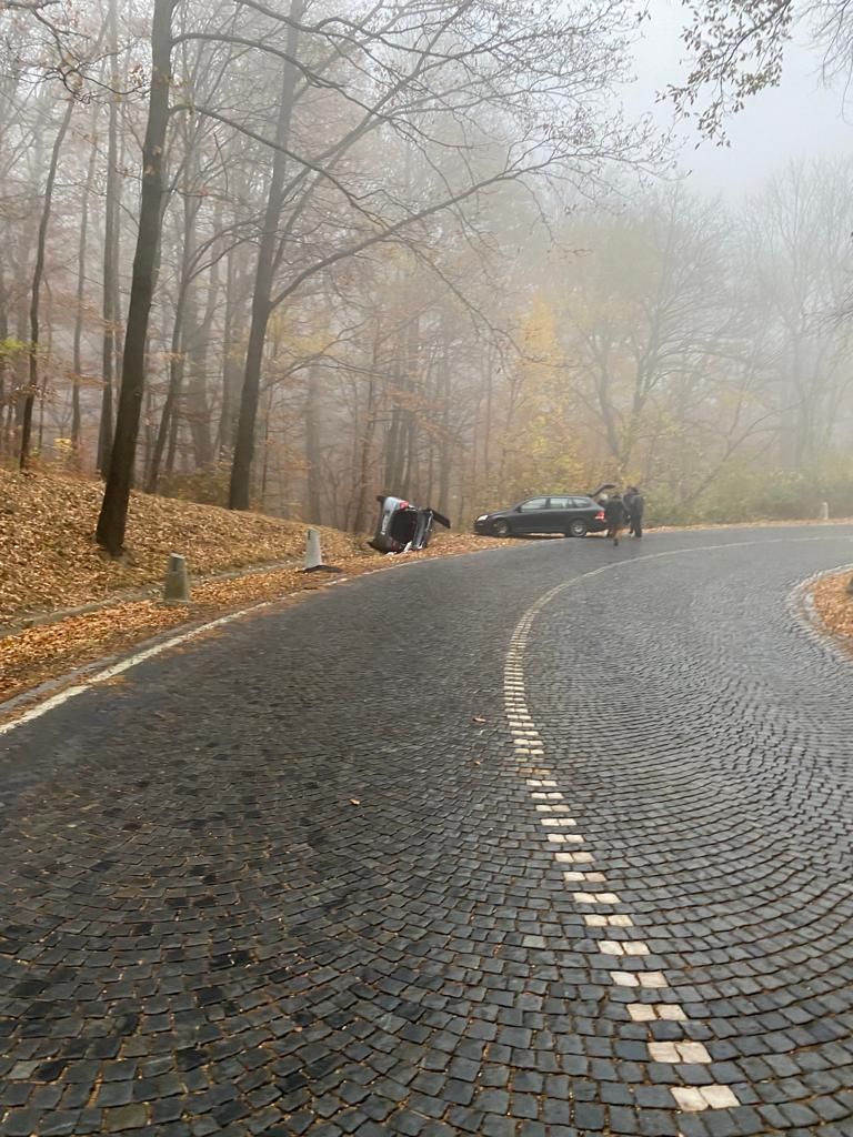 Auf der Döblinger Höhenstraße krachte es am Donnerstag.