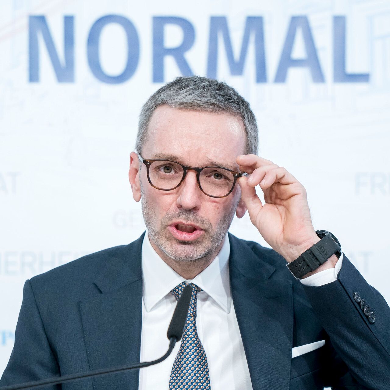 Der ungeimpfte FPÖ-Chef Herbert Kickl darf nicht zum ORF.