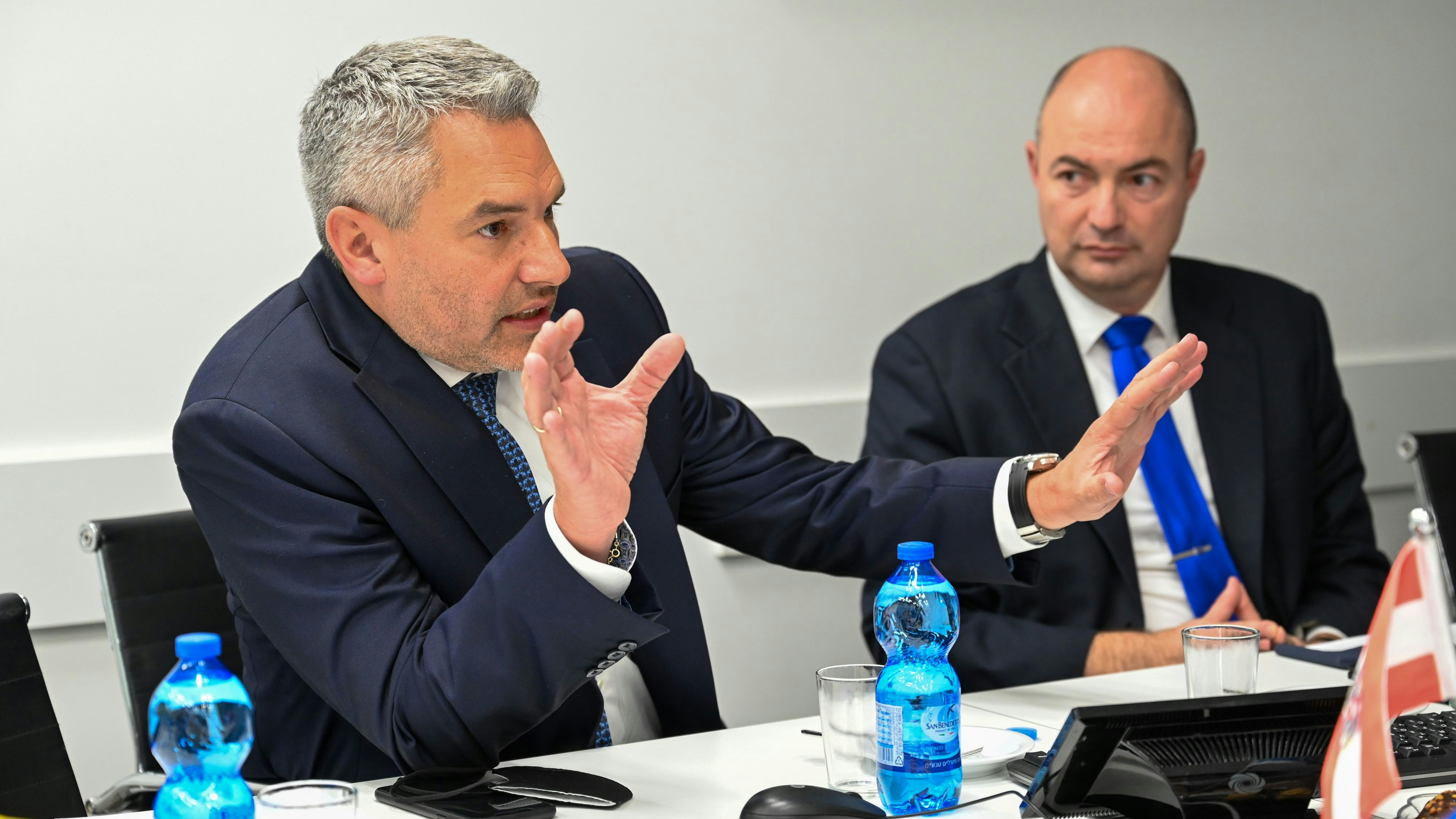 Innenminister Karl Nehammer auf Amtsbesuch in Israel