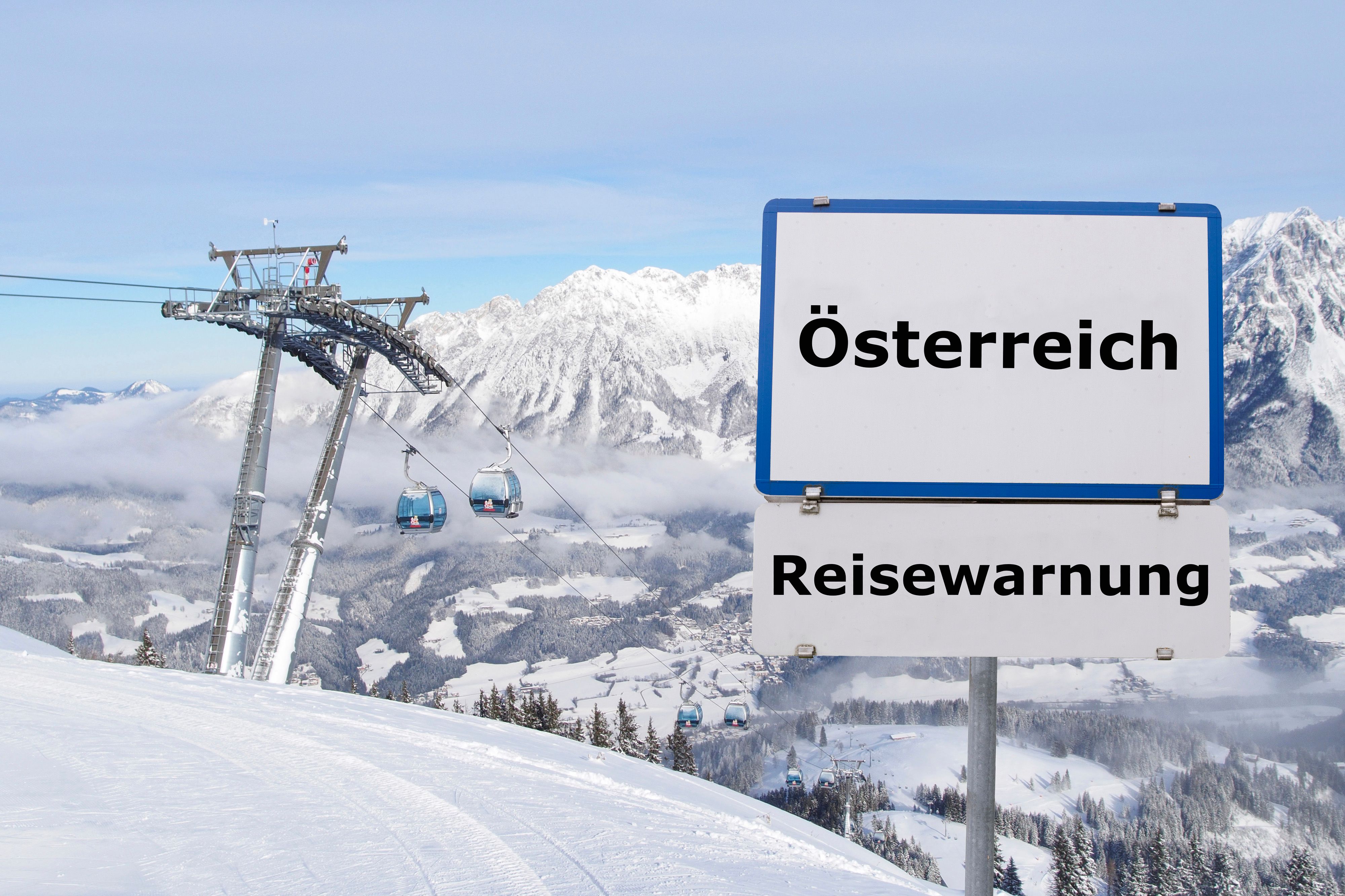 Download von www.picturedesk.com am 12.11.2021 (10:56).  Symbolbild, Österreich Reisewarnung - Montage - 20210211_PD5388 - Rechteinfo: Rights Managed (RM)