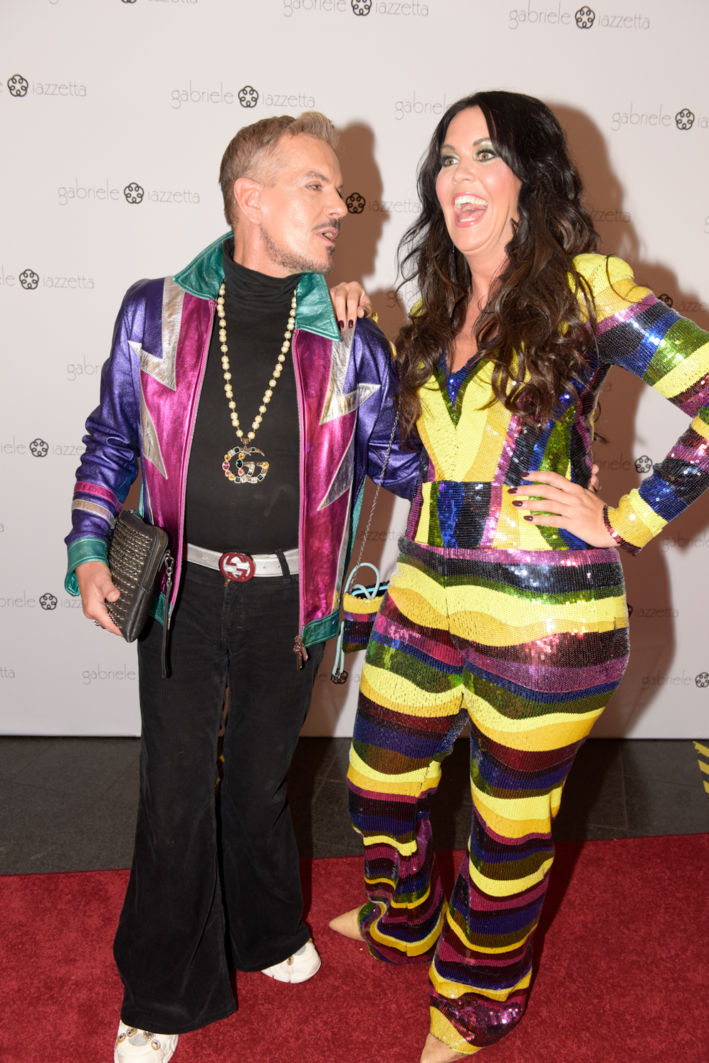 Ob Dirk Heidemann Martina Reuter hier gerade nach ihrem Designer fragt? 