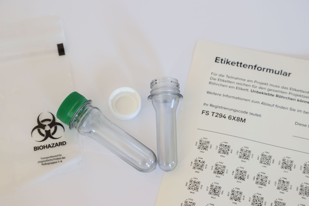 PCR-Gurgeltests kommen aktuell in vielen Schulen in Österreich zum Einsatz.