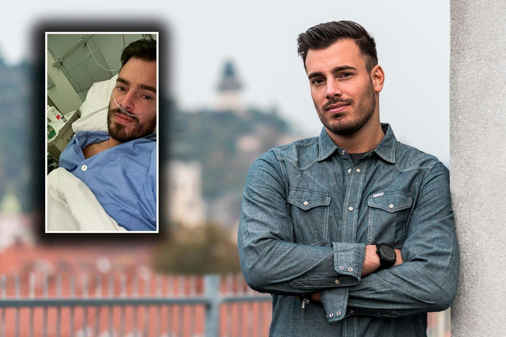Matthias Hohl schob die Corona-Impfung auf, infizierte sich mit dem Virus und kam ins Spital: "Ich bin froh noch am Leben zu sein."