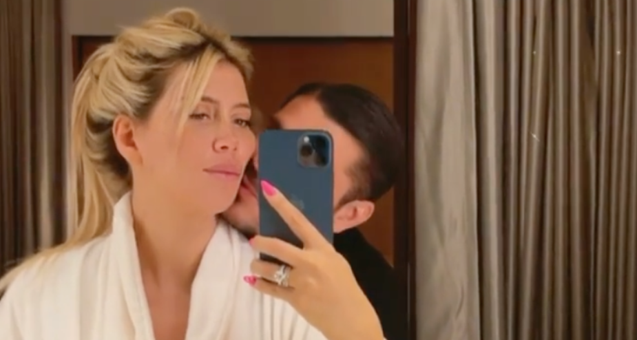 Mauro Icardi mit Ehefrau Wanda Nara