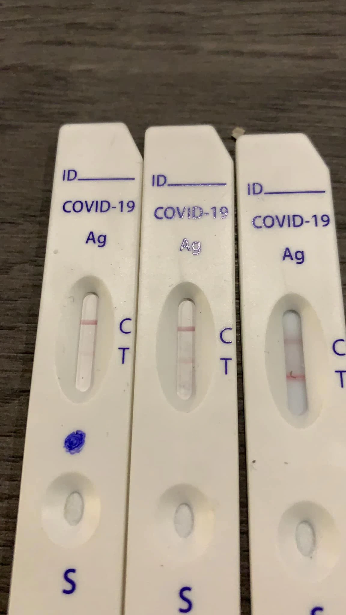 Alle Antigen-Tests zeigten positives Ergebnis an.