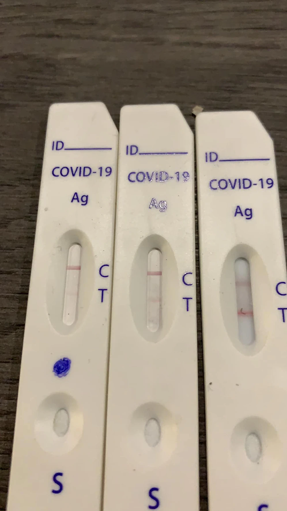 Alle Antigen-Tests zeigten positives Ergebnis an.