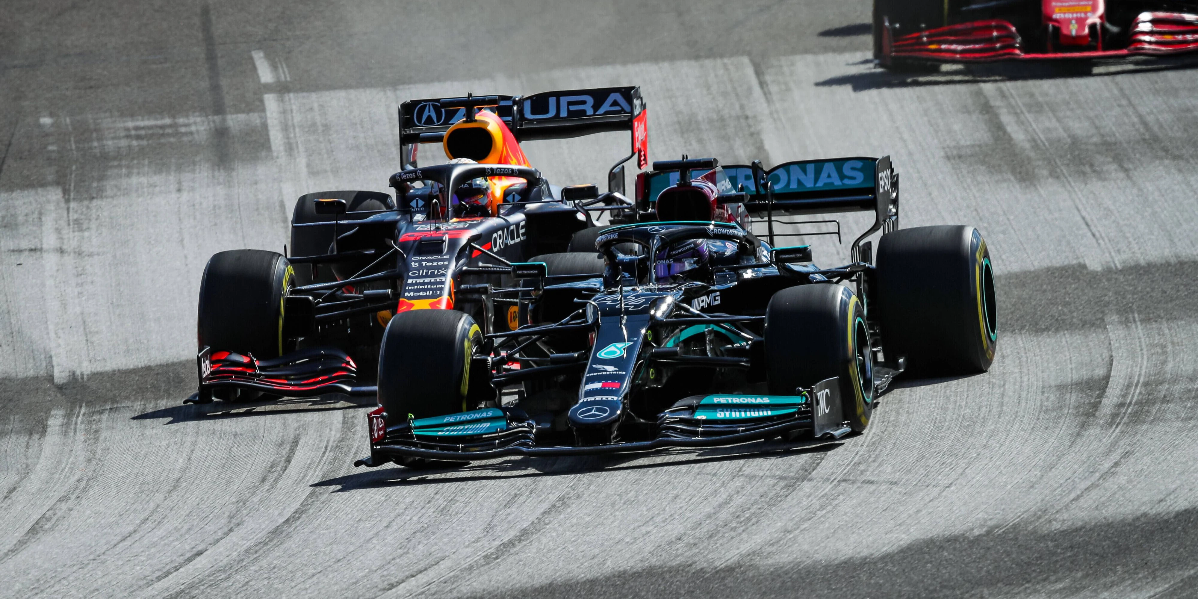 Crashen Max Verstappen und Lewis Hamilton auch in Interlagos?