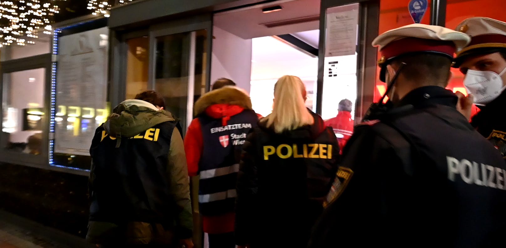 Die Wiener Polizei kontrolliert aktuell täglich die Einhaltung der 2G-Regel.