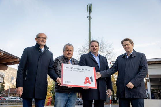 In der Gemeinde Haiming wurde der 250. 5G-Sendemast in von A1 in Tirol errichtet.