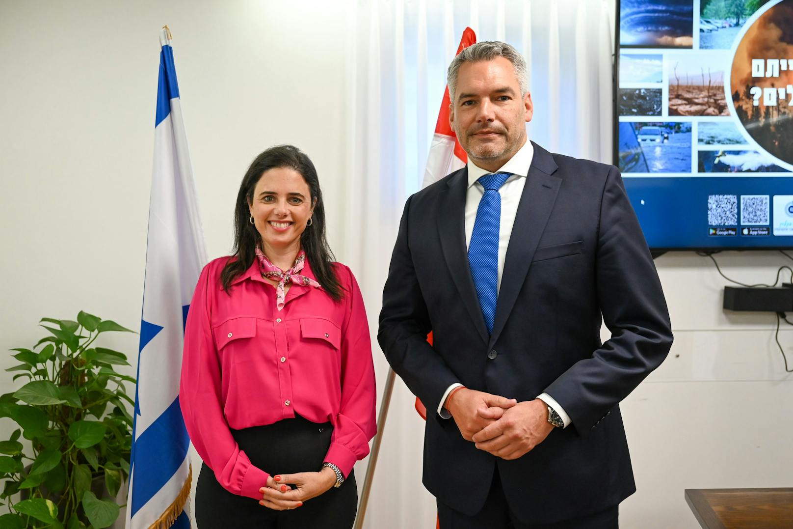 Innenminister Karl Nehammer auf Amtsbesuch in Israel