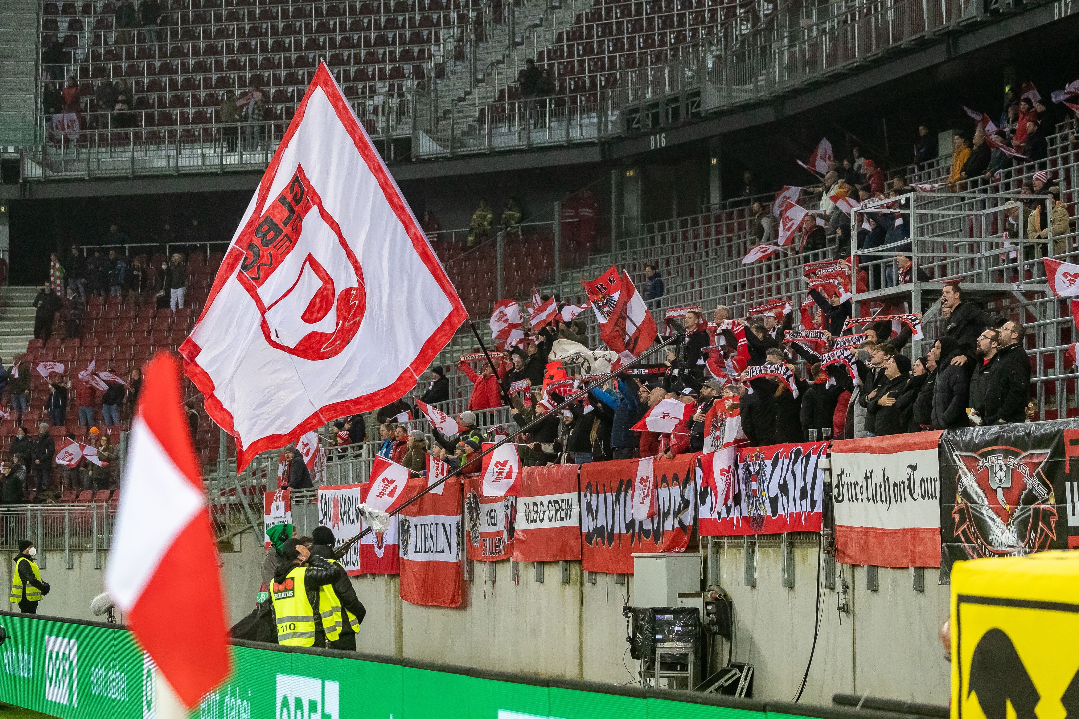 Nur 4.300 Fans kamen ins Wörthersee-Stadion
