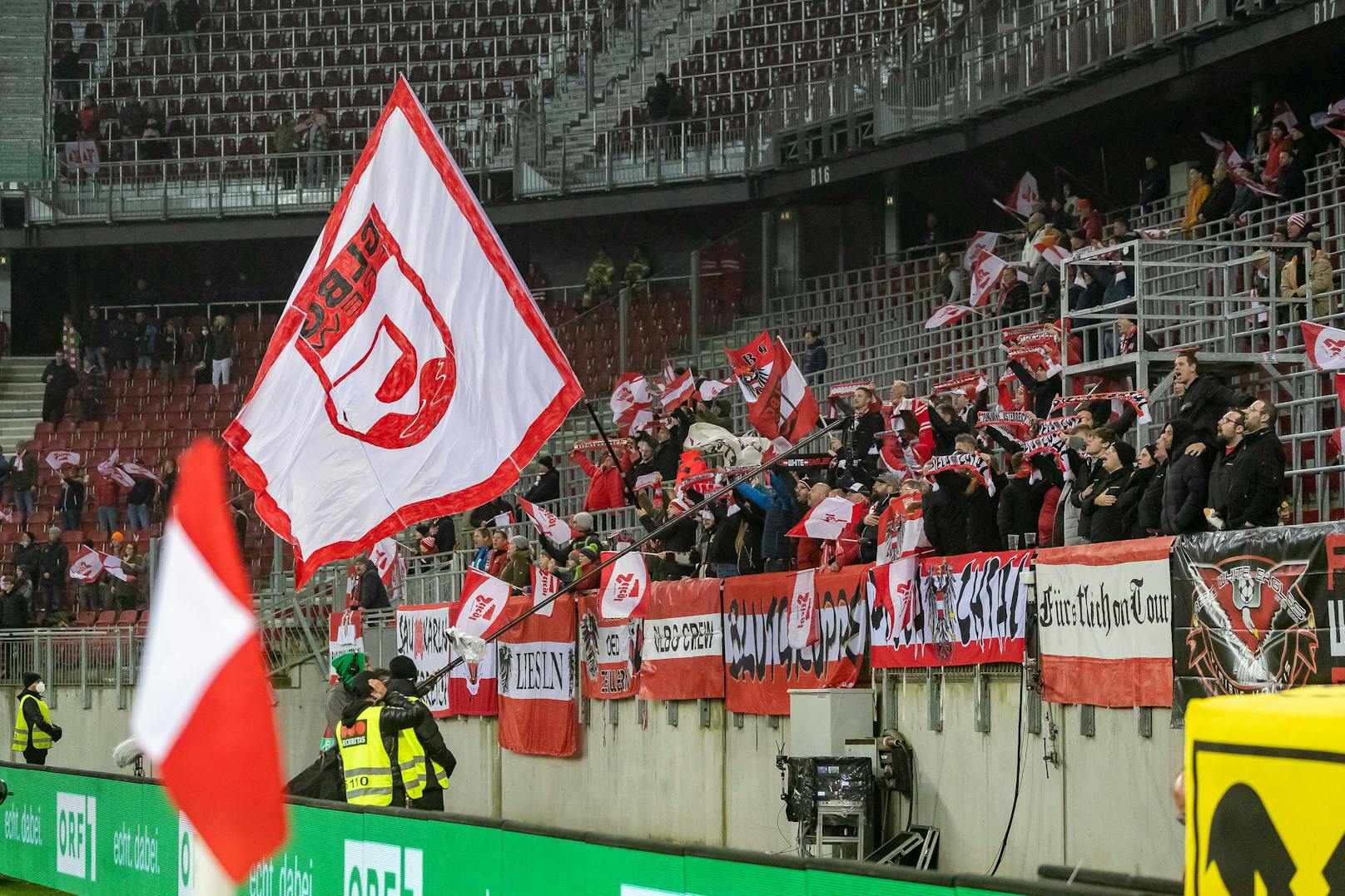 Nur 4.300 Fans kamen ins Wörthersee-Stadion